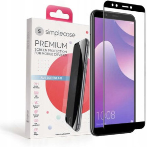 Szkło pancerne do Huawei Y7 pełna osłona premium