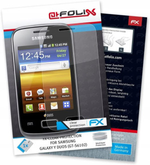 Folia ochronna do Samsung Galaxy Y Duos GT-S6102