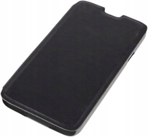 Etui case z klapką Samsung Galaxy S5 szary TELLUR