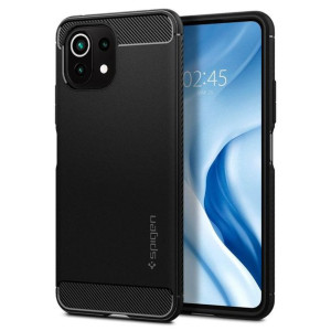 Etui Spigen Rugged Armor Xiaomi Mi 11 Lite LTE/5G Matte Black