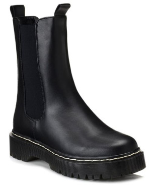 Glany sztyblety damskie S.BARSKI 201-70A czarne