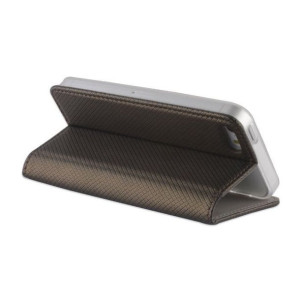 Etui Flip Magnet Zte A510 Czarno- Złoty
