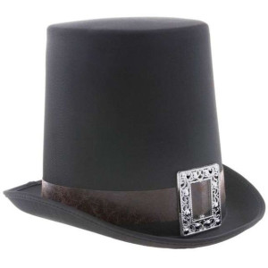 Kapelusz "Cylinder Classic", czarny, FunnyFashion