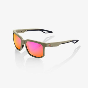 Okulary 100% CENTRIC Soft Tact Quicksand - Purple Multilayer Mirror Lens (S