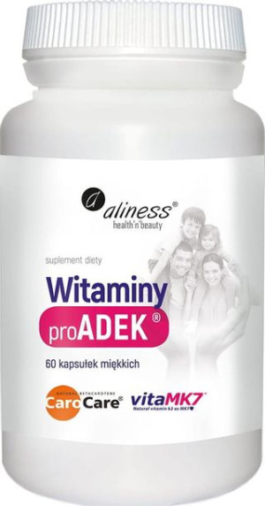 Witaminy Pro ADEK 60 kapsułek Aliness