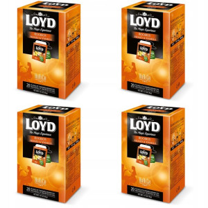Herbata LOYD Rooibos Honey&Vanilla Zestaw 4szt