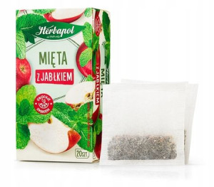 Herbata miętowa MIĘTA z jabłkiem Herbapol
