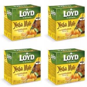 Herbata LOYD Yerba Mate o smaku mandarynki 20szt