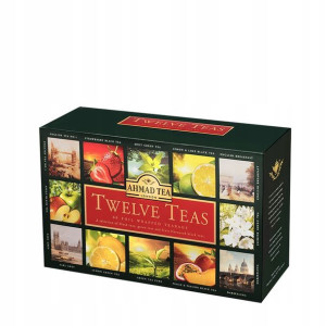 Ahmad Tea London Twelve Teas zestaw herbat 60szt