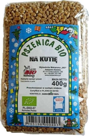Pszenica Na Kutię Bio 400 G - Babalscy