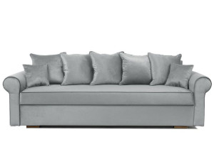 Kanapa sofa wersalka rozkładana funkcja spania salon welur MARI
