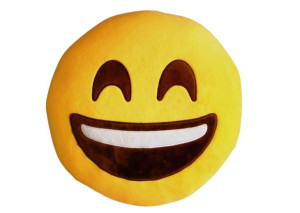 Poduszka Dekoracyjna Emotki Emoji - Duży Uśmiech