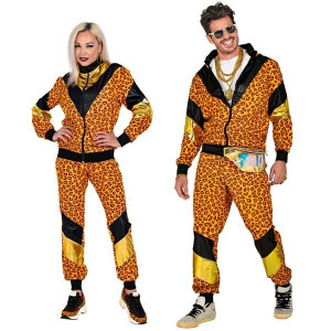 Strój Dres Pomarańczowa Panterka Disco Lata 80 - Xl