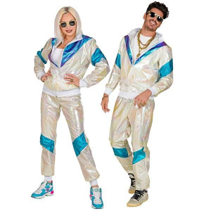 Strój Dres Holograficzny Holo Disco Lata 80 - S