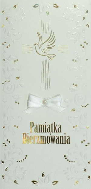 Na Bierzmowanie Kartka z życzeniami DLLUX4