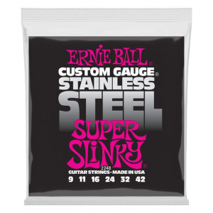 Struny Ernie Ball 2248 Slinky Stainless Steel 9-42