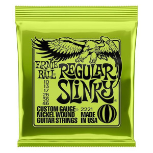 Struny Ernie Ball 2221 Slinky Nickel  Wound 10-46