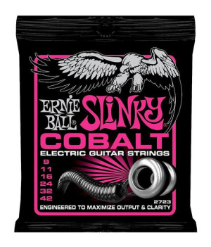 Struny do gitary elektrycznej Ernie Ball 2723 Cobalt 9-42