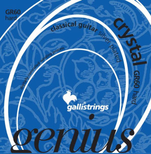 Struny Galli GR60 Silver Plated Hard Tension