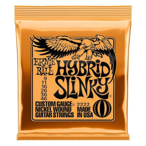 Struny Ernie Ball 2222 Slinky Nickel Wound 9-46