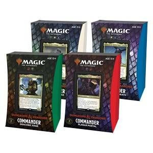 4 talie Commander Deck MtG Forgotten Realms Magic