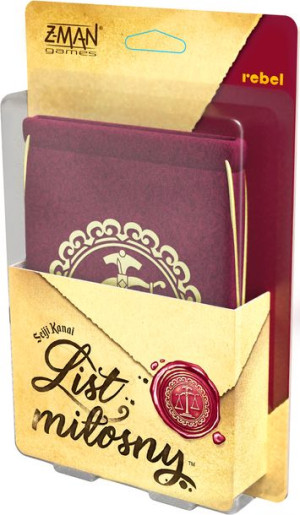 LIST MIŁOSNY Gra planszowa karciana PREMIUM REBEL
