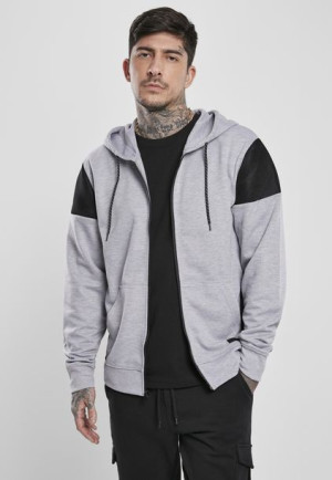 Bluza Neoprene Block Tech Fleece Full Grey