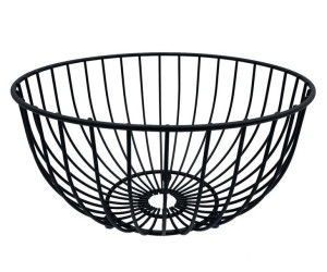 Lumarko Koszyk Stalowy Na Owoce 25cm Czarny 1704