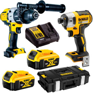Wkrętarka DCD996 + Zakrętarka DCF887 DeWALT DCK276P2