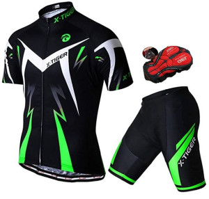 Strój Rowerowy Kolarski Spodenki Żel Koszulka 4xl