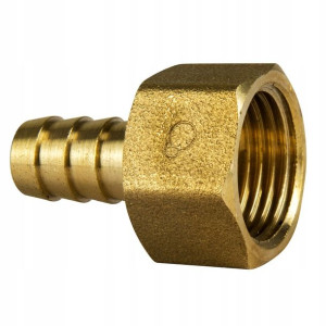 Końcówka Do Węża Złączka Mosiężna 1/2 X 10 Mm Gw