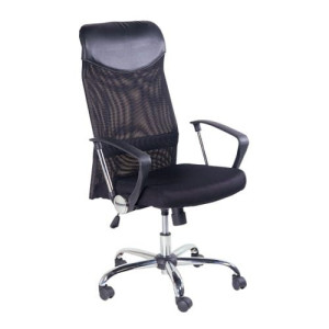 Fotel obrotowy biurowy Q-025 czarny