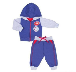 Ewa Klucze Dres Messy Play czerwony rozmiar 68 komplet