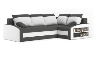 Narożnik GRANDE półka Funkcja Spania Sofa Rogówka Bonel