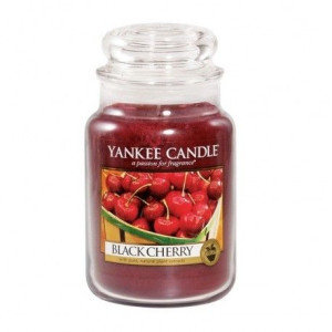 Yankee Candle Black Cherry świeca duży słoik