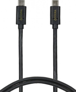 Accura USB-C 1.0m czarny
