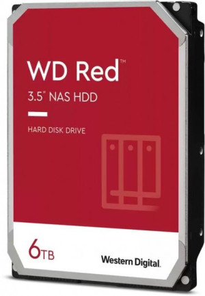 Dysk twardy HDD NAS WD Red 6TB 3,5 5400RPM SATA