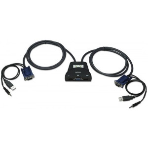 Manhattan Przełącznik KVM 2/1 USB