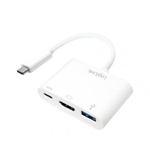 Adapter USB-C - HDMI / USB multiport LogiLink