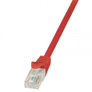 Przewód sieciowy RJ45 LogiLink 1.0m czerwony