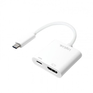 Adapter przejściówka USB-C - HDMI LogiLink