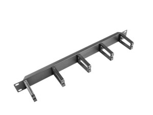 Lanberg Organizer Kabli 19''1U czarny