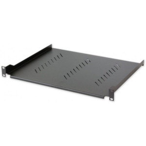 Intellinet Pka 1U 305mm rack 19 perforowana czarna