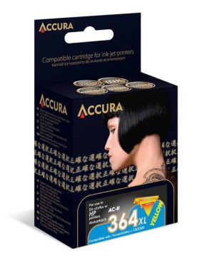 Tusz Accura ink do HP No. 364XL (CB325EE) Żółty