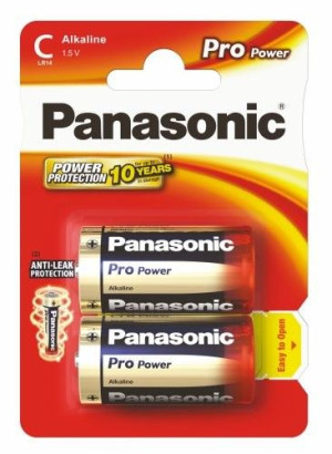 Bateria C (LR14) alkaliczna Panasonic 2 szt.