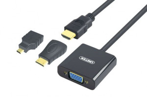 Adapter 3-in-1 HDMI Unitek HDMI/microHDMI/miniHDMI