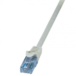 Kabel LogiLink RJ45 1.0m szary