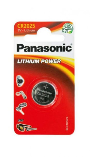 Bateria litowa Panasonic CR2025 - 1 sztuka