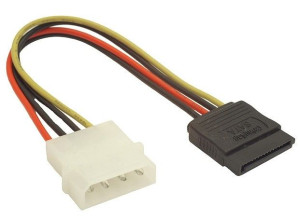Kabel do dysków Gembird SATA 15cm ATA 1.5 pin