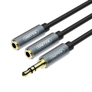 Przewód kabel miniJack 0.2m Unitek